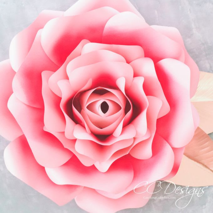 How to Make Paper Roses (+ Video Tutorial and Free Template)