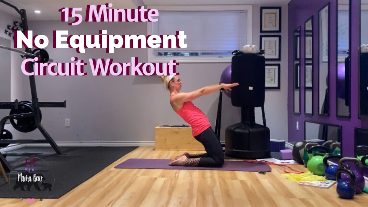 15 Minute Circuit Workout // Full-body