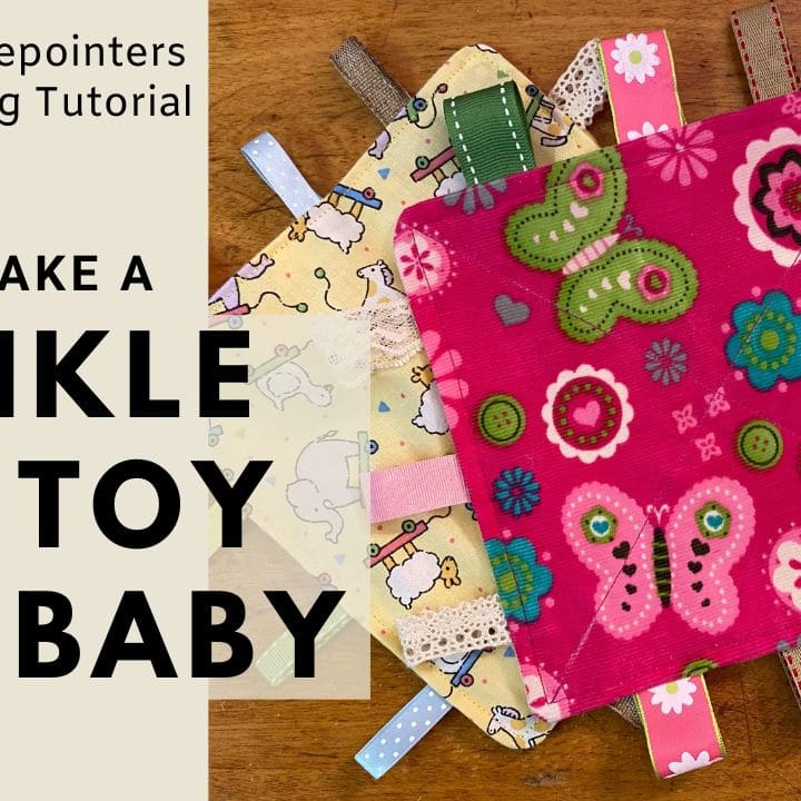 How to make hot sale a taggie toy