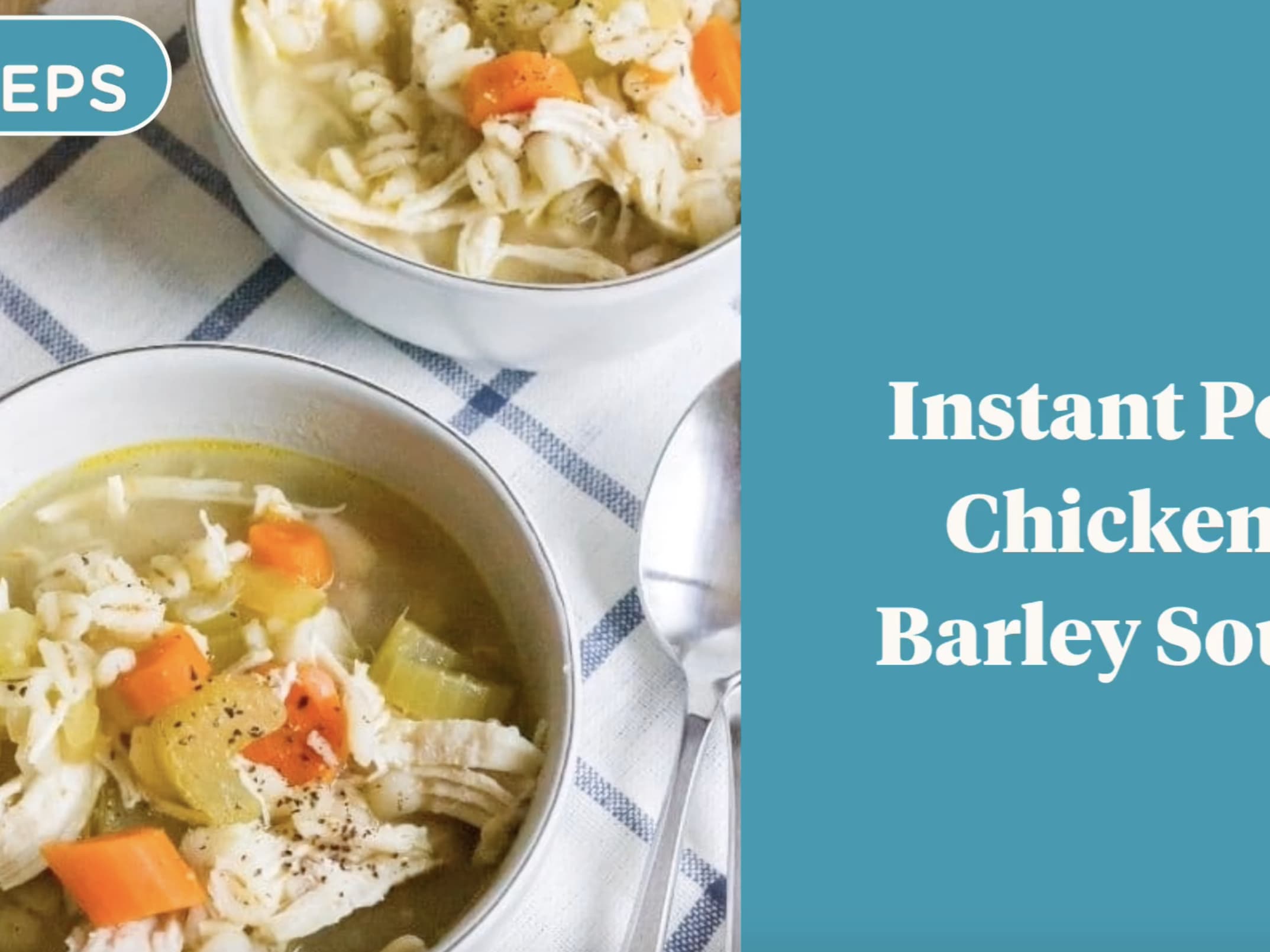 Instant pot chicken barley soup clearance