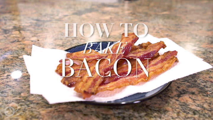 Bacon in the Oven (Baked Bacon) • Pancake Recipes