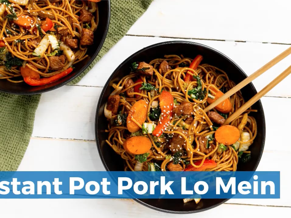 Instant Pot Pork Lo Mein