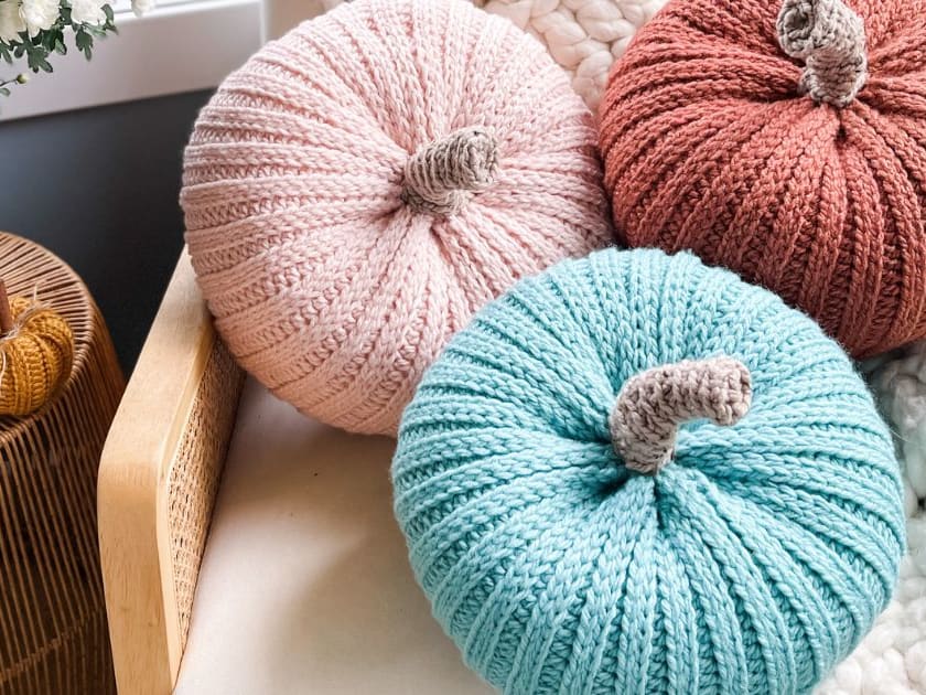 Crochet Pumpkin Pillow Pattern - MJ's off the Hook Designs
