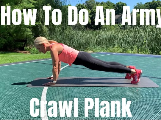 How To Do An Army Crawl Plank