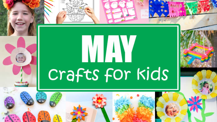 Seasonal Arts and Crafts for the Month of May: May's Special Days:  activities, arts and crafts: KinderArt