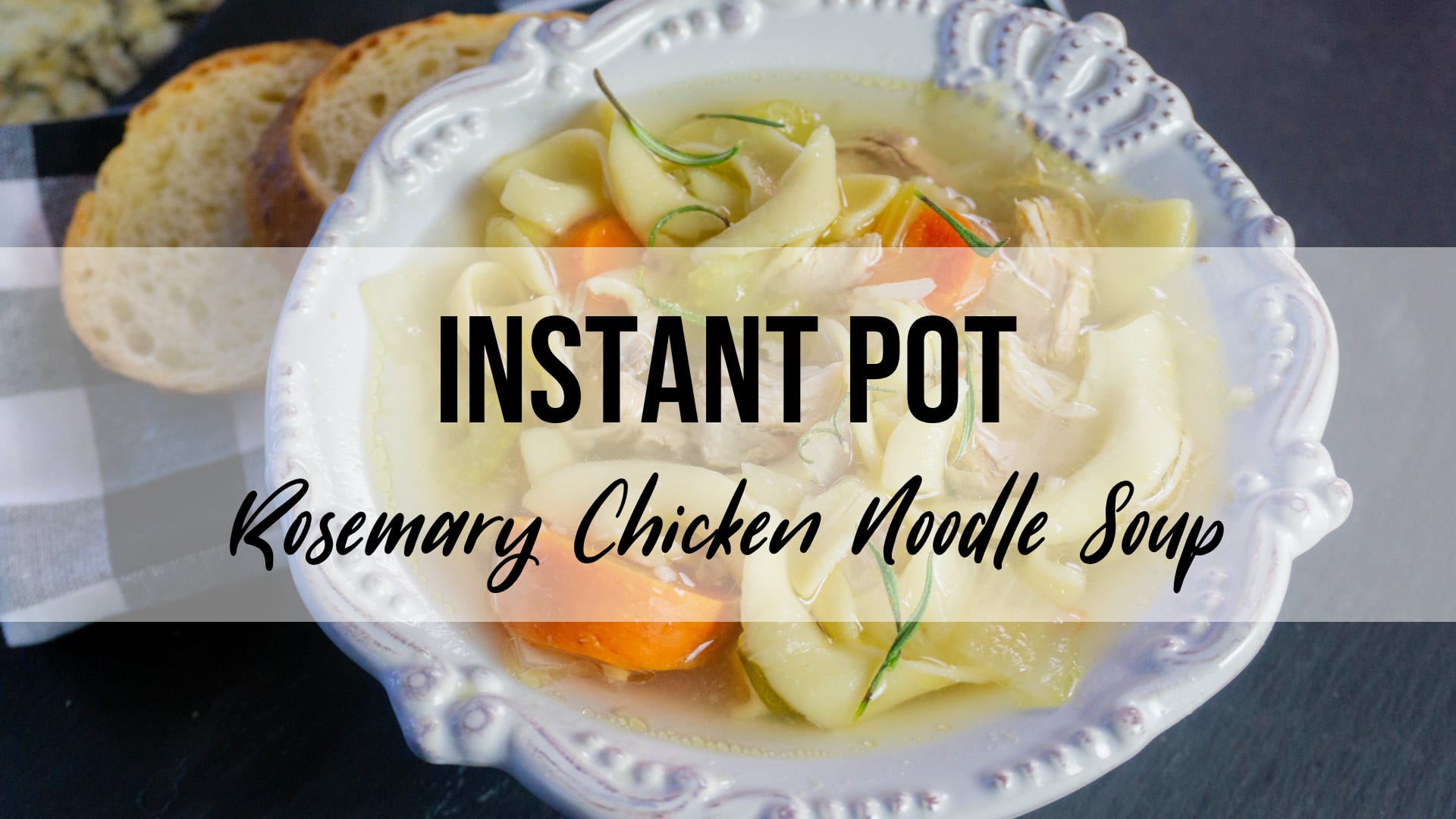 Rosemary chicken deals instant pot