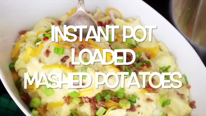 Loaded mashed potatoes instant pot clearance