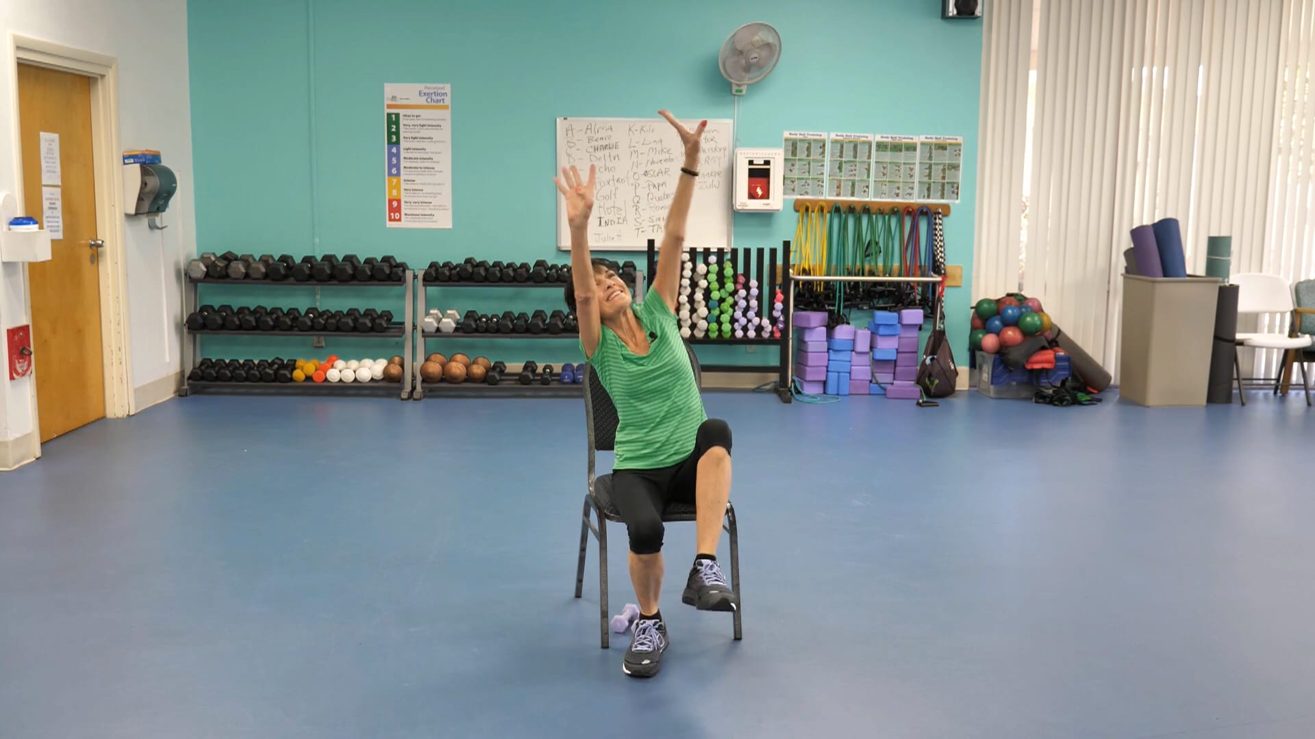 Chair Exercises For Seniors - Fitness With Cindy