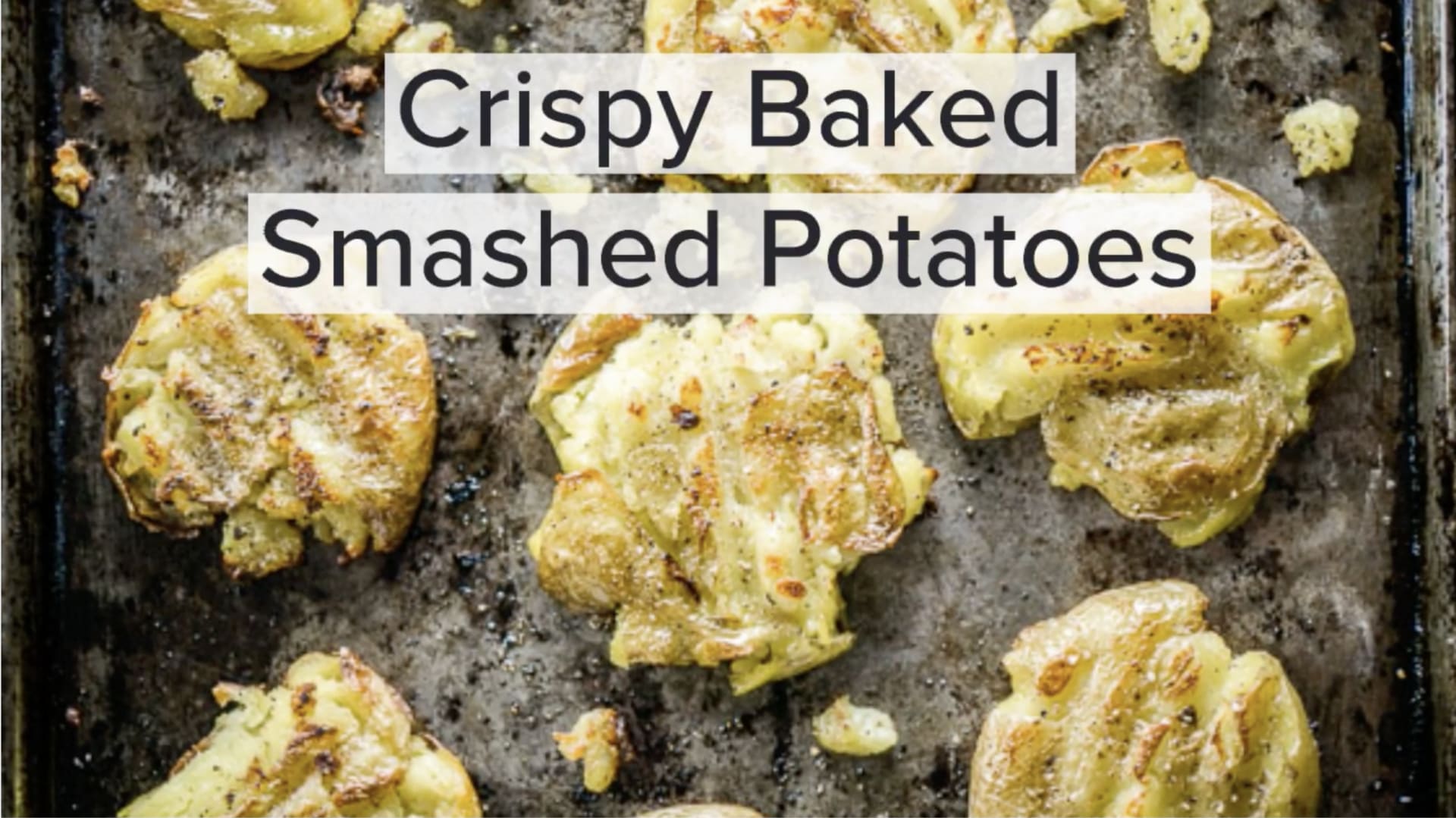 Crispy Smashed Fingerling Potatoes - Danas Table
