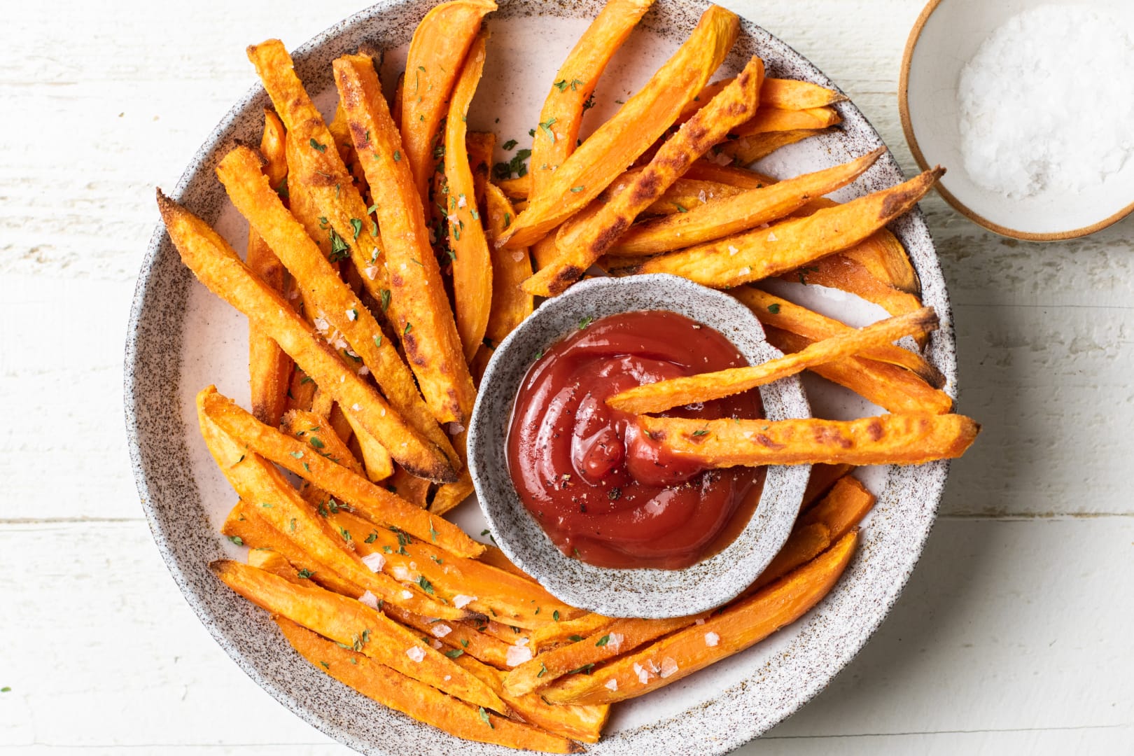 Spicy Chipotle Sweet Potato Fries - I Heart Vegetables