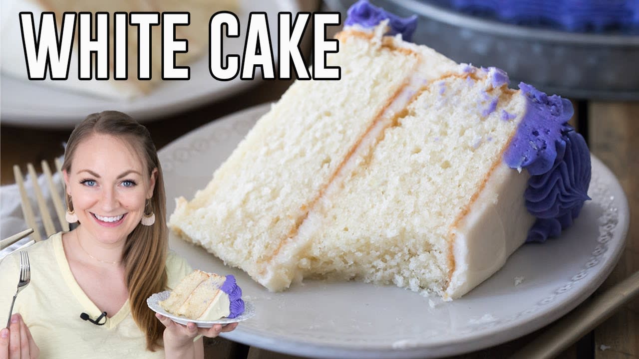 The Perfect White Cake - Hot Rod's Recipes