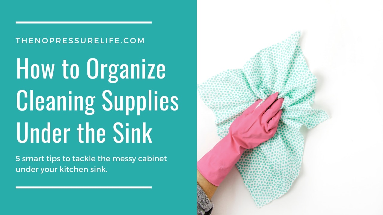5 Smart Ways to Organize Cleaning Supplies Under the Kitchen Sink