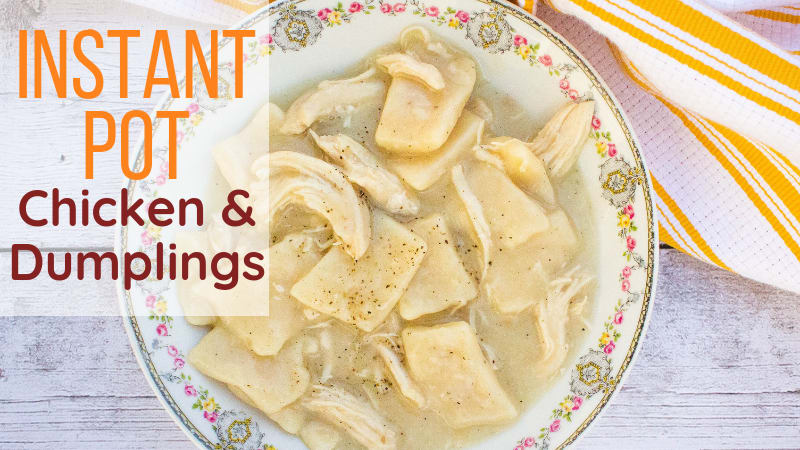 Instant pot chicken shop and dumplings cracker barrel