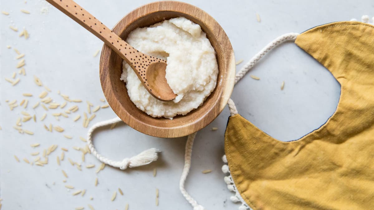 Homemade Baby Rice Cereal