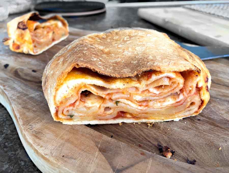 scaccia sicilian pizza bread - a hint of rosemary