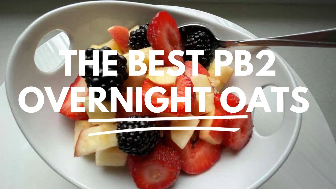 PB2 Overnight Oats (so peanut buttery!) - Texanerin Baking