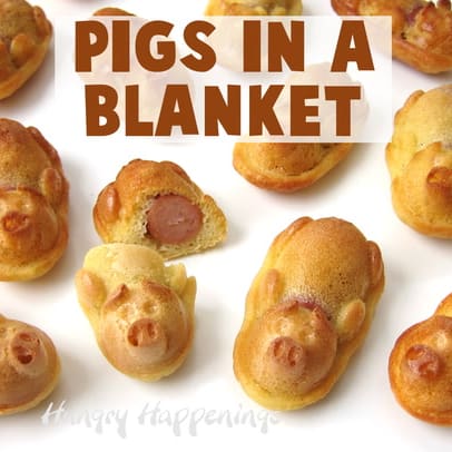How to make Super Cute Pigs in a Blanket