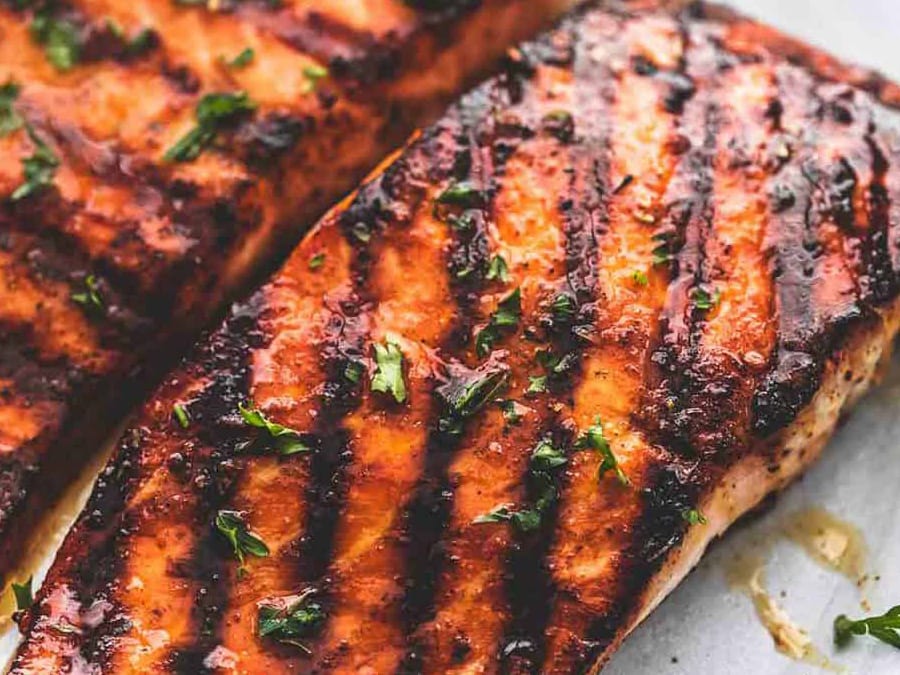 Indoor Grilled Cajun Salmon Recipe - This Ole Mom