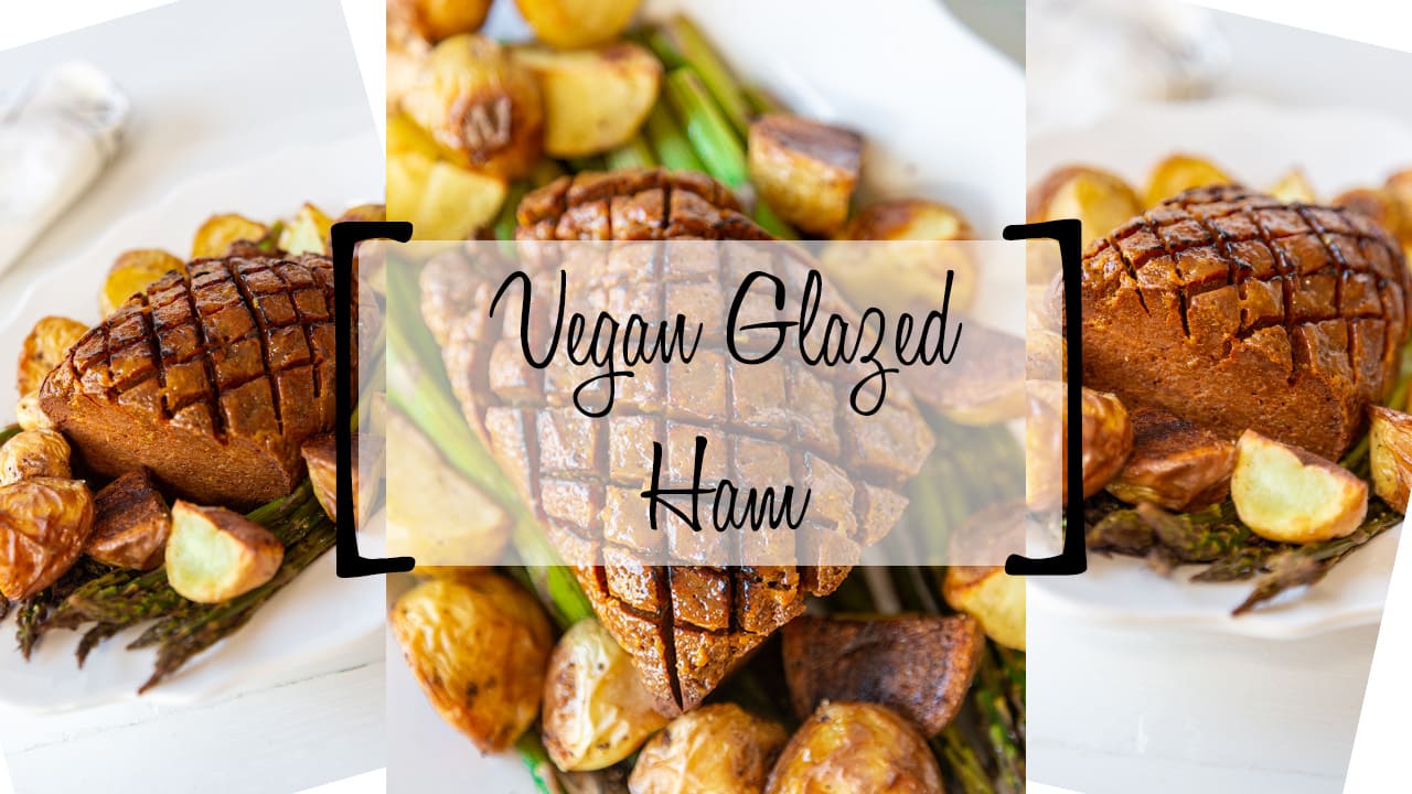 Maple Glazed Holiday Vegan Ham Recipe - SunnysideHanne