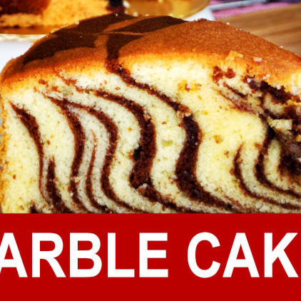 Marble Butter Cake - Hogan Bakery