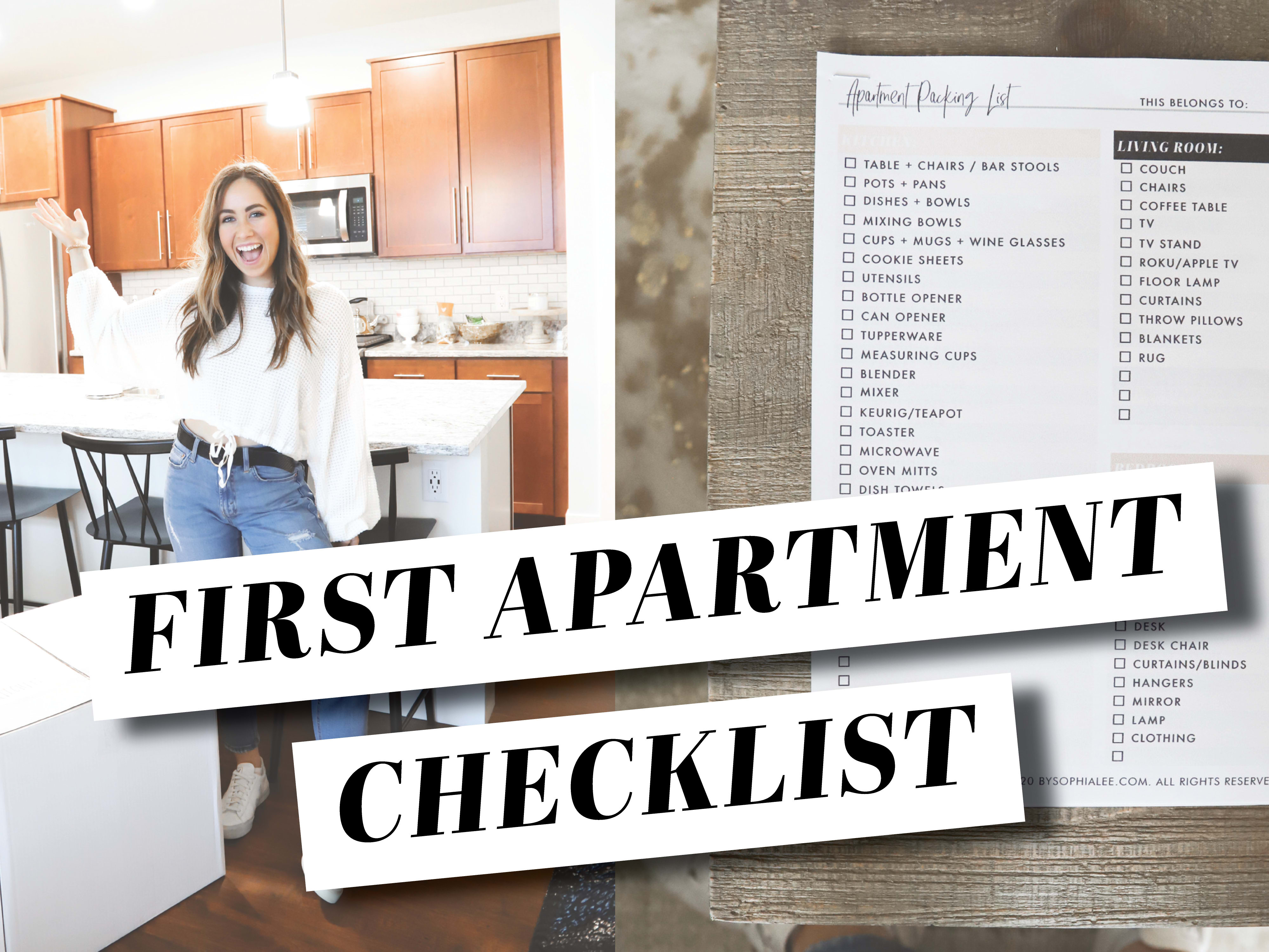 New Home Checklist, New Home Essentials List, First Home Checklist, First  Apartment Checklist, Moving Checklist, Checklist Printable -  UK