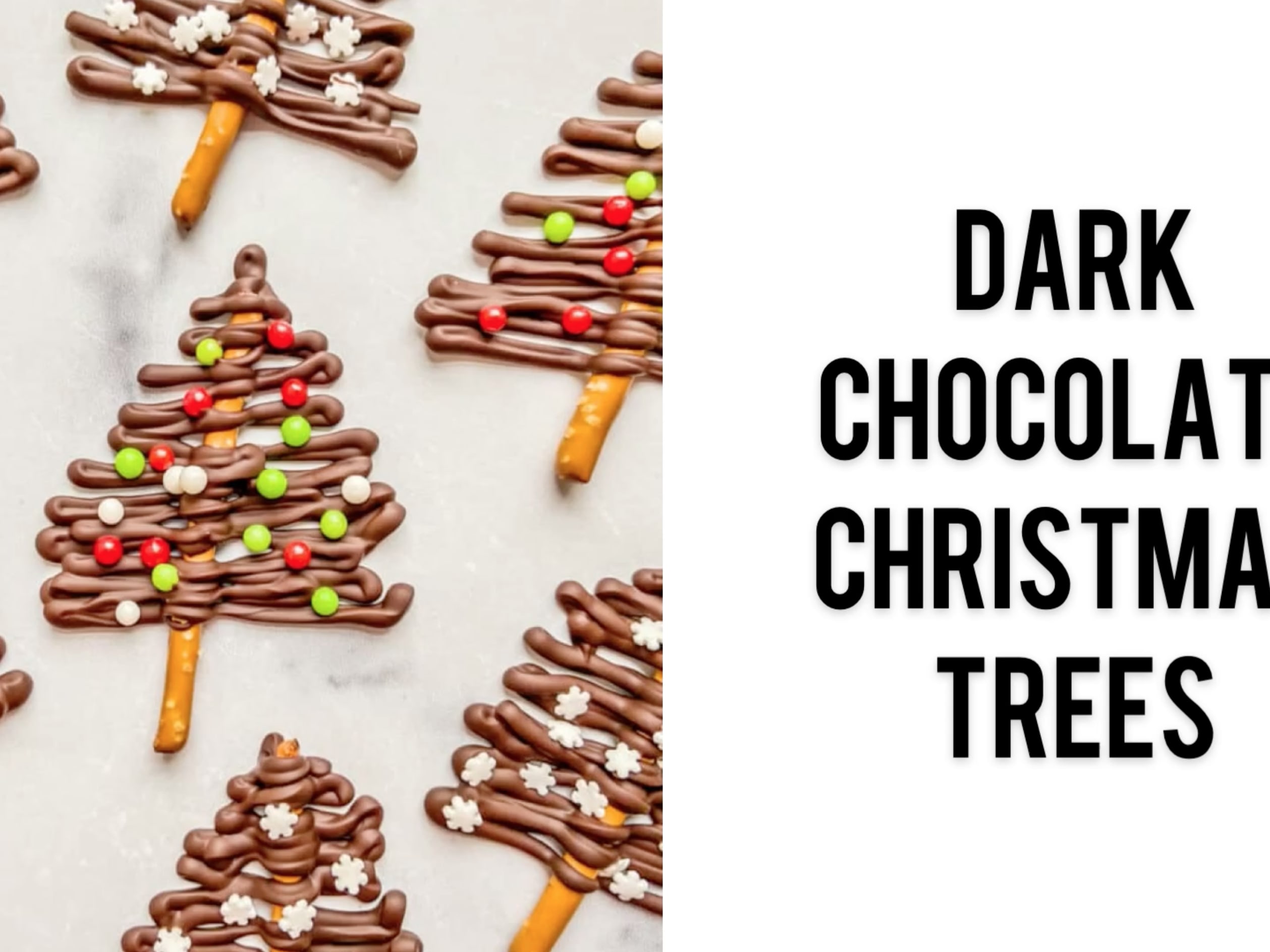 Chocolate Christmas Trees - Savory Experiments