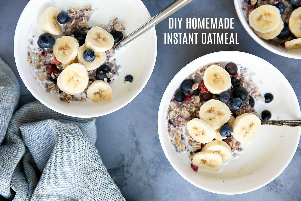 DIY Instant Oatmeal Recipe