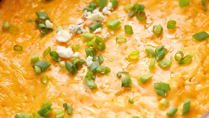 Buffalo Chicken Dip (Crockpot Recipe) - The Chunky Chef