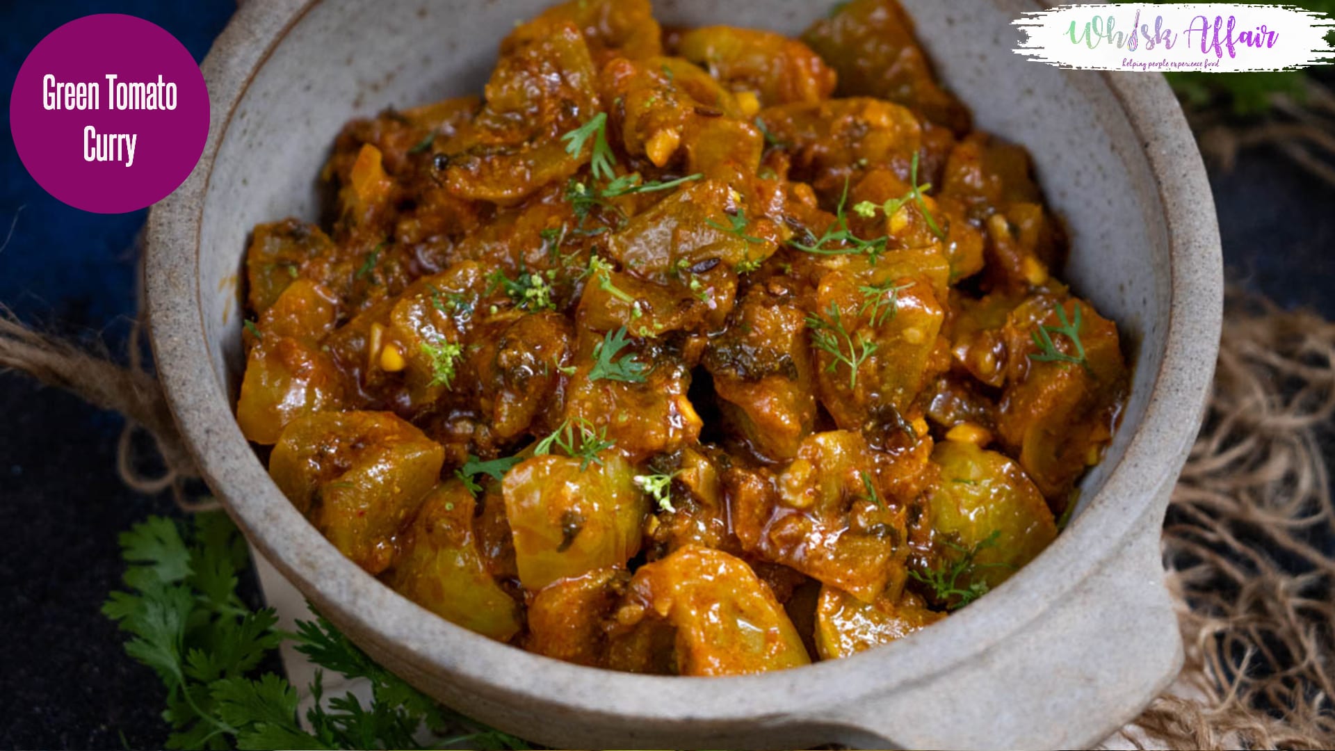Green tomato 2024 thai curry