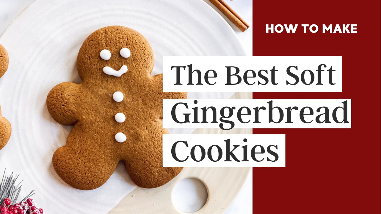 Favorite Soft Gingerbread Cookies - Handmade Farmhouse