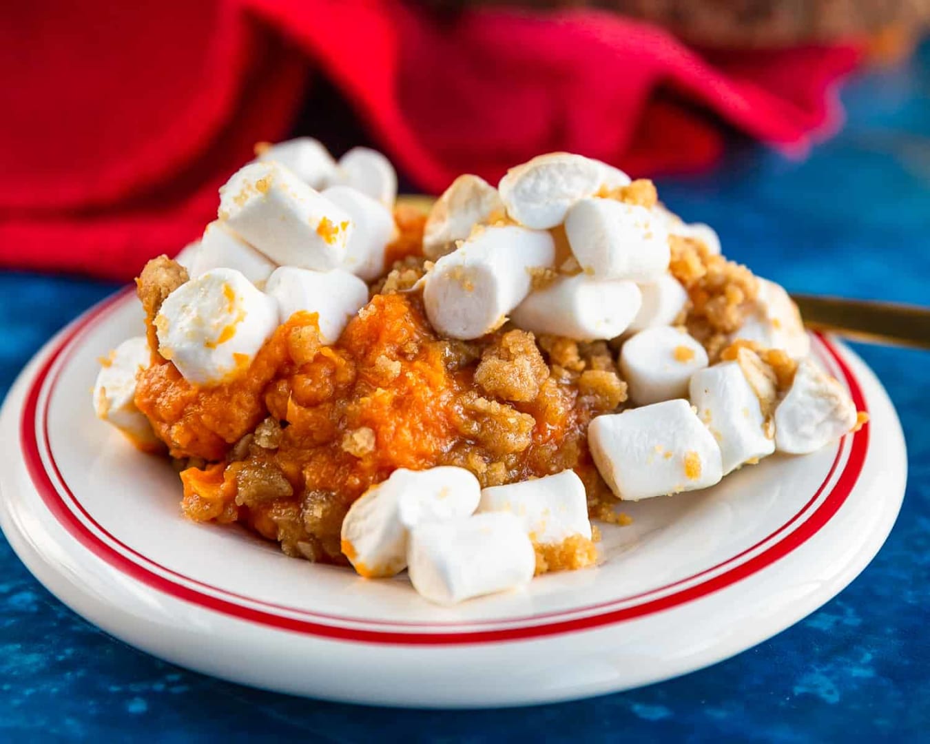 Slow Cooker Sweet Potato Casserole With Marshmallows - Mr. B Cooks