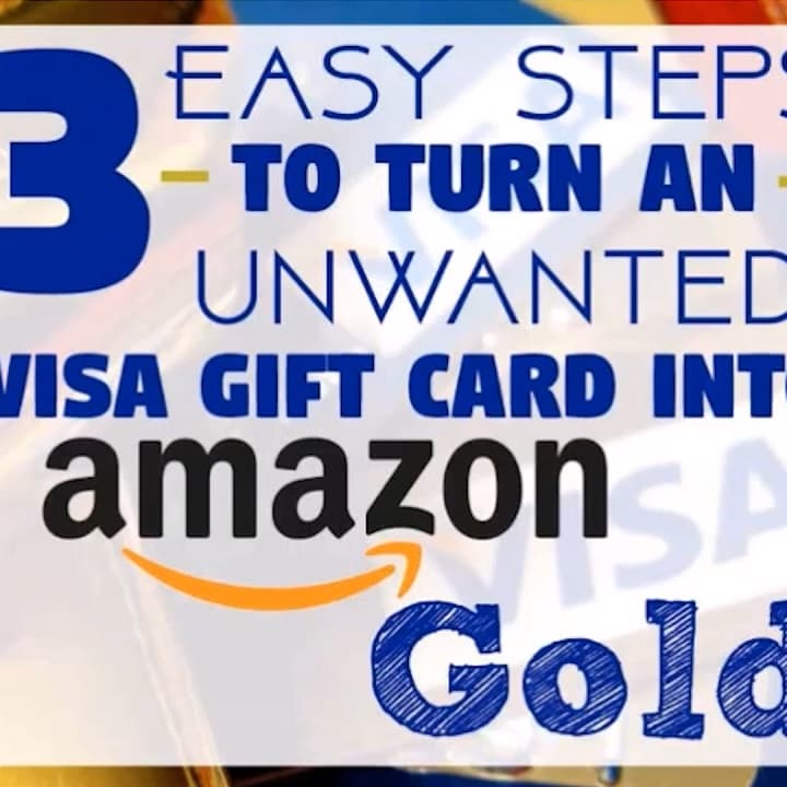 How To Turn an Unwanted Visa Gift Card Into Amazon Gold