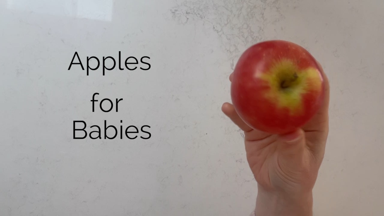 How To Cut Apples For 1 Year Old 