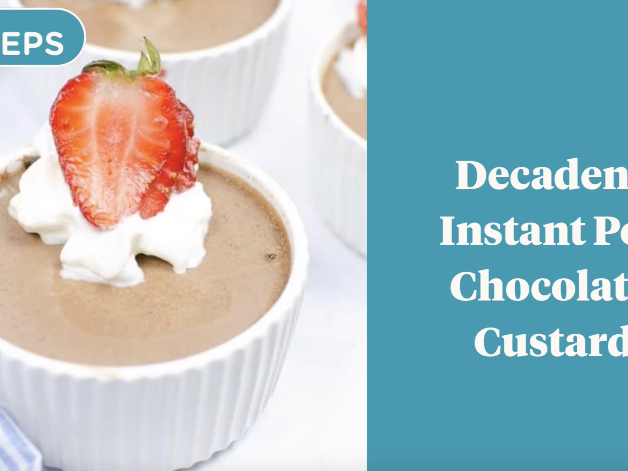 Instant pot chocolate mousse hot sale