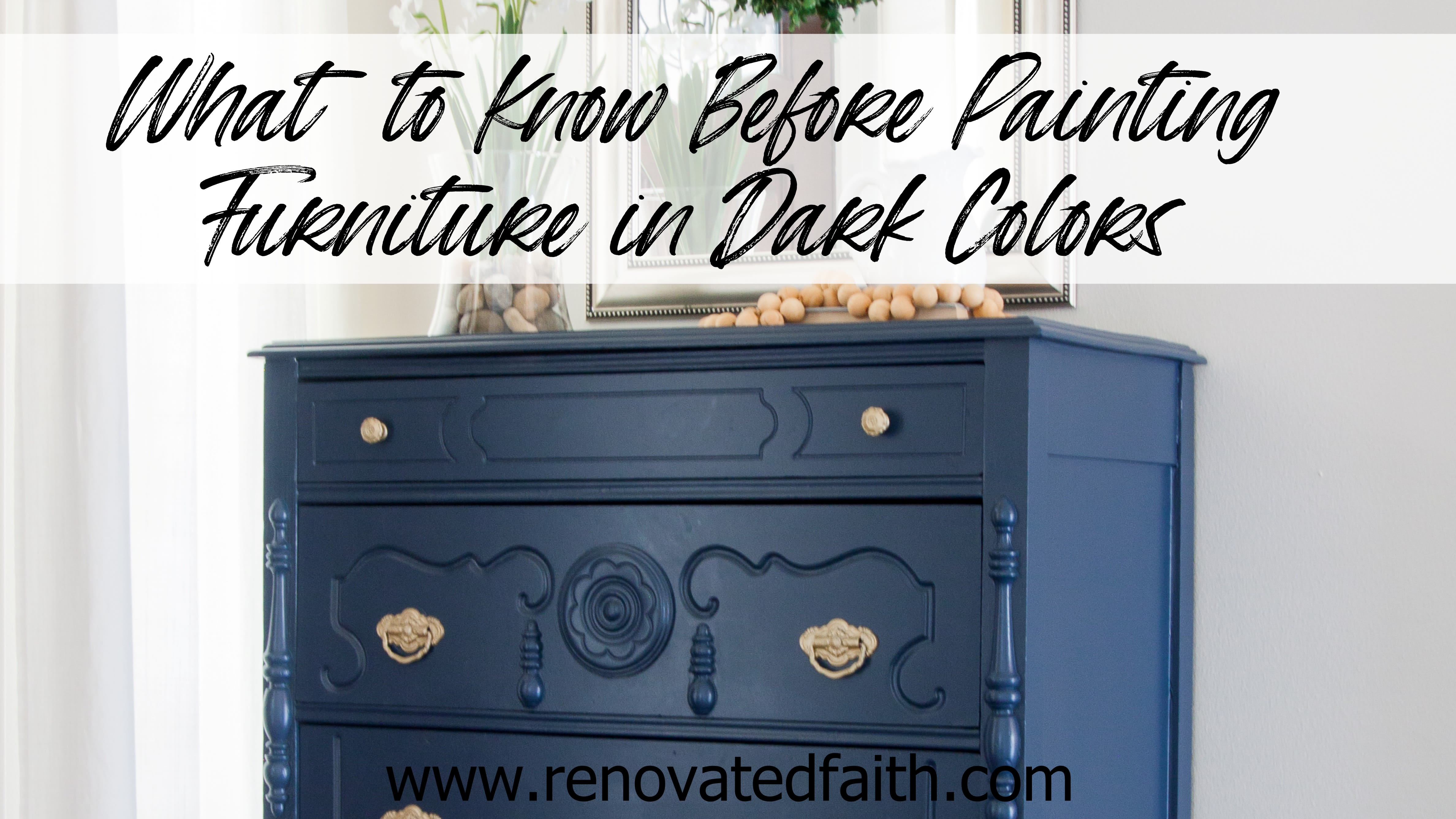What Is The Best Black Paint For Furniture?