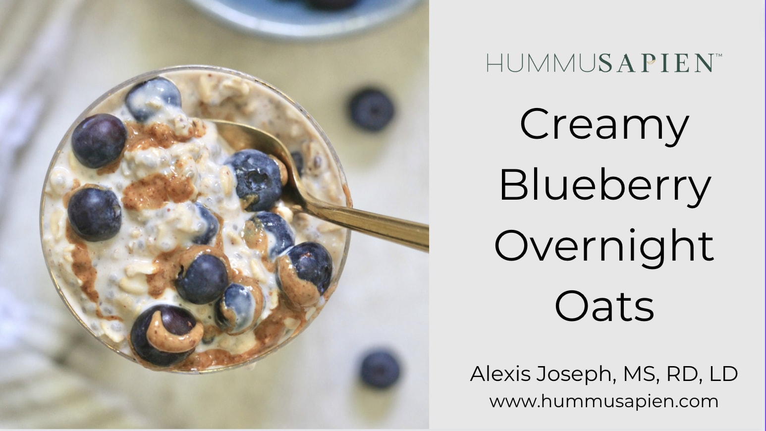 Blueberry Overnight Oat and Yogurt Parfaits - Sweet Savory and Steph
