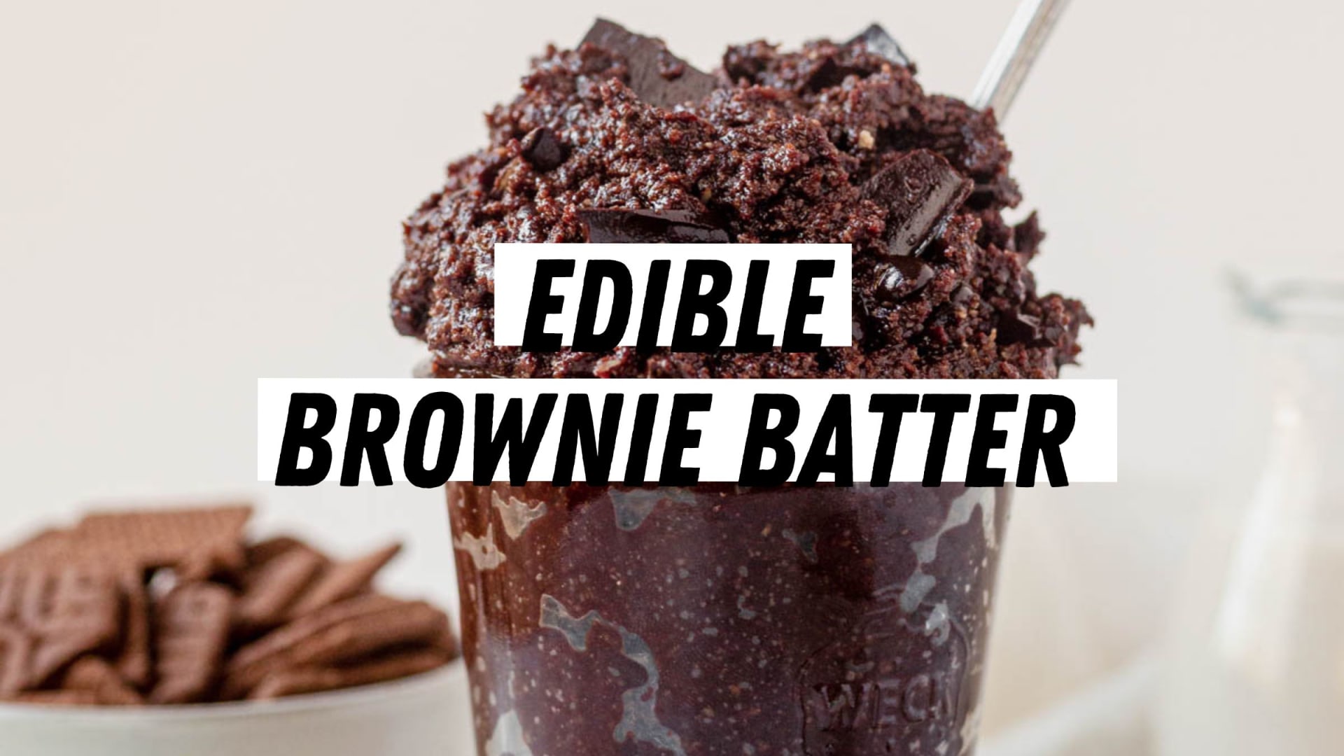 Quick 10-Minute Edible Brownie Batter — Marley's Menu