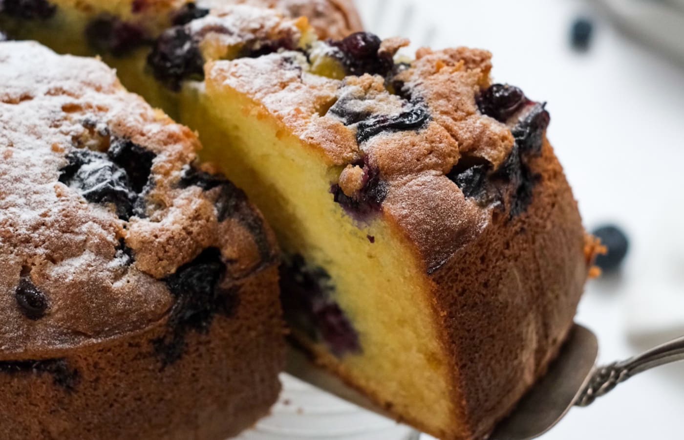Gluten-Free Blueberry Coffee Cake Recipe by Tasty