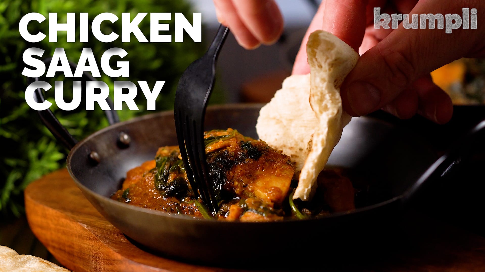 Chicken Balti a British Indian Curry - Krumpli