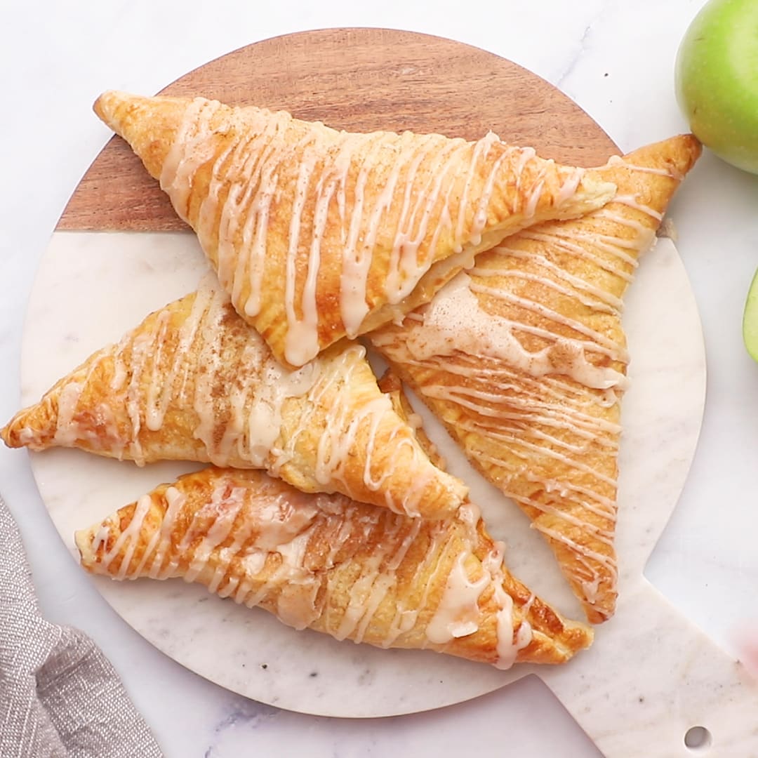 Apple Turnover Recipe with Puff Pastry - Dessert for Two