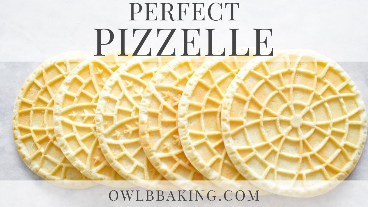 Italian Pizzelles — worth the wait foods.
