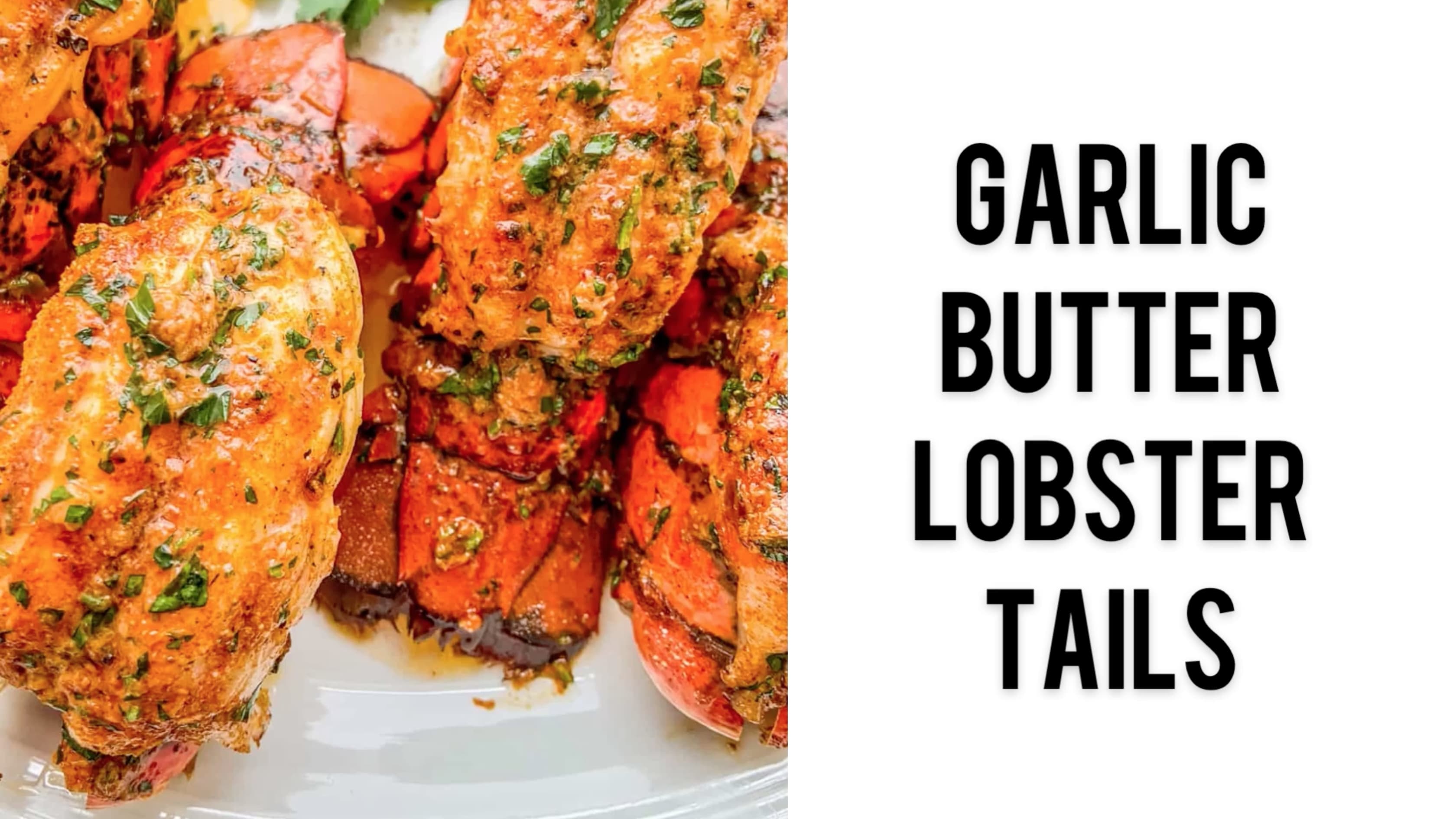 Garlic Butter Lobster Tails in the Microwave