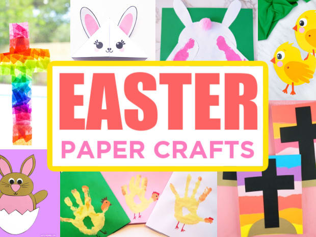 9 easy Easter crafts for toddlers - Happity Blog