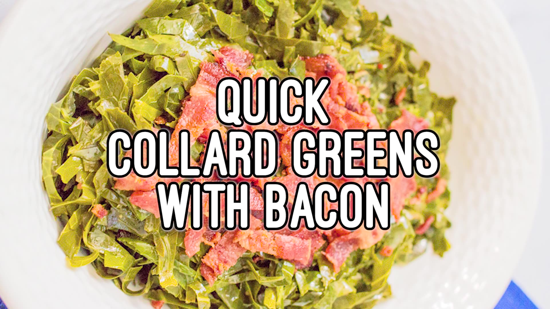 Southern Collard Greens with Bacon - Evolving Table