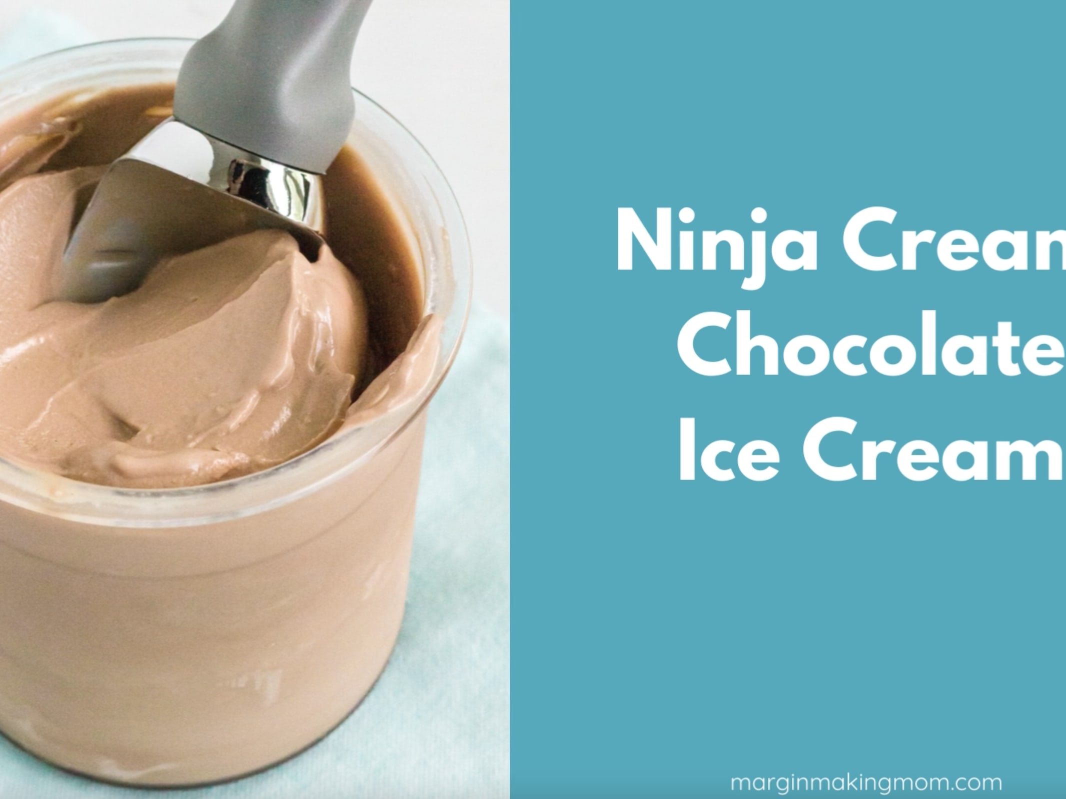 Ninja Creami Chocolate Ice Cream - The Midwest Kitchen Blog