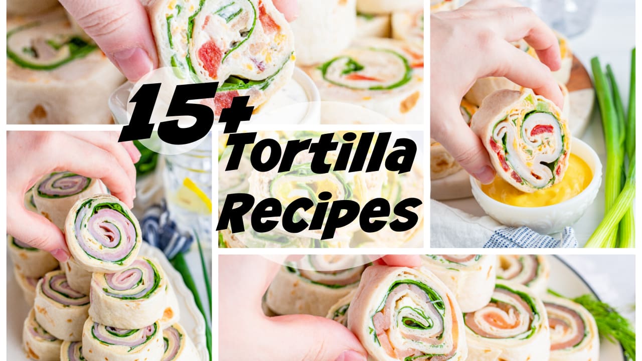 Homemade Soft Tortilla Wraps - Sprinkles and Sprouts