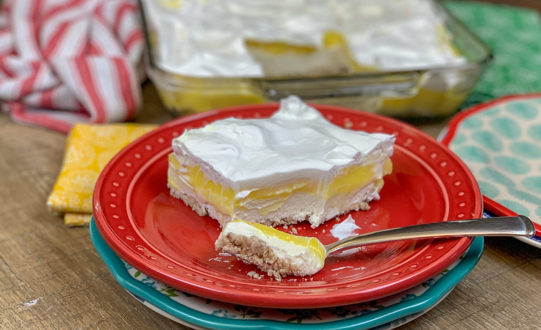 Lemon Lush Dump Cake - Pams Daily Dish