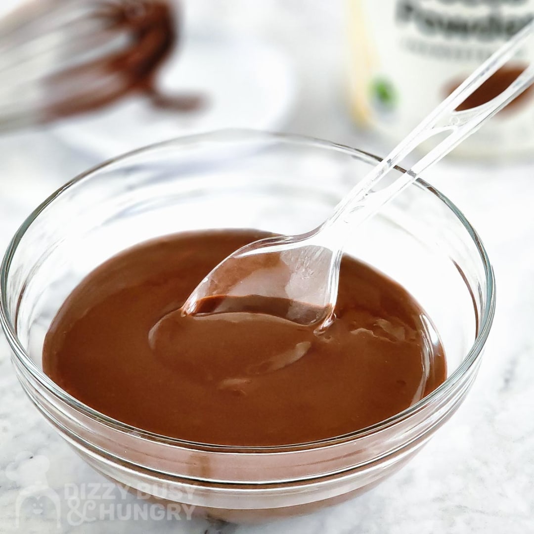 Chocolate Glaze With Cocoa Powder - The Creek Line House