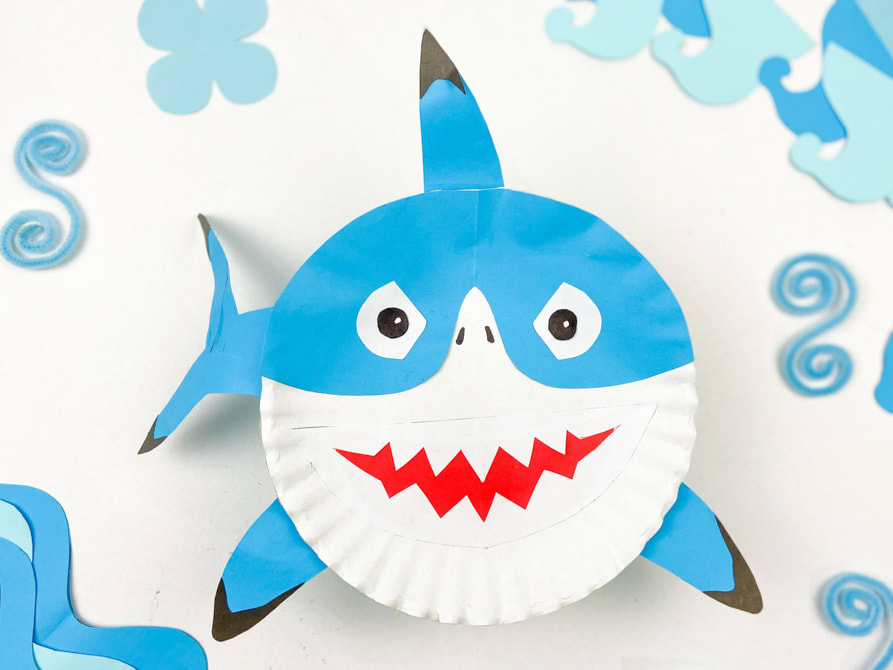 Paper cheap plate shark