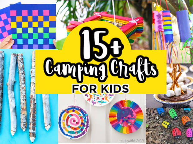 These camping-themed art lessons are all your kid needs to keep busy all  summer long - Good Morning America
